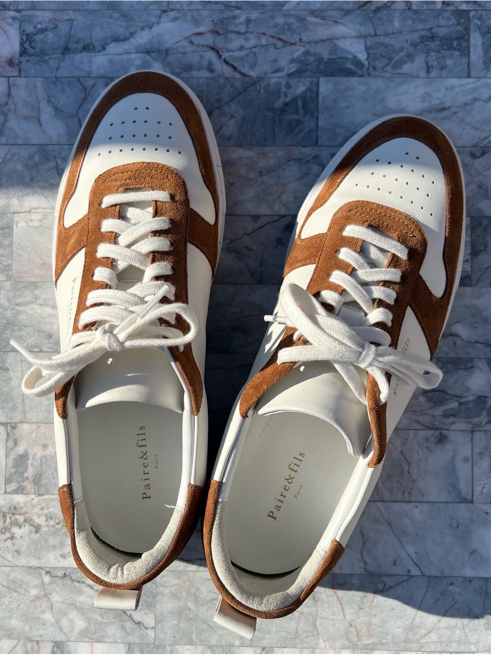 Paire & Fils Men’s Leather Sneakers EU44 US11 Common Projects Bball